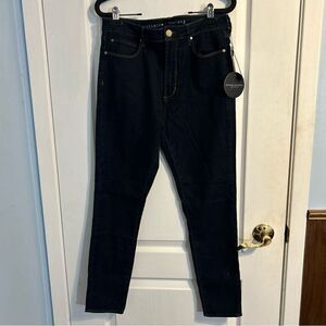 Articles of Society Heather High Rise Skinny Jeans Carson City Dark Blue Size 30